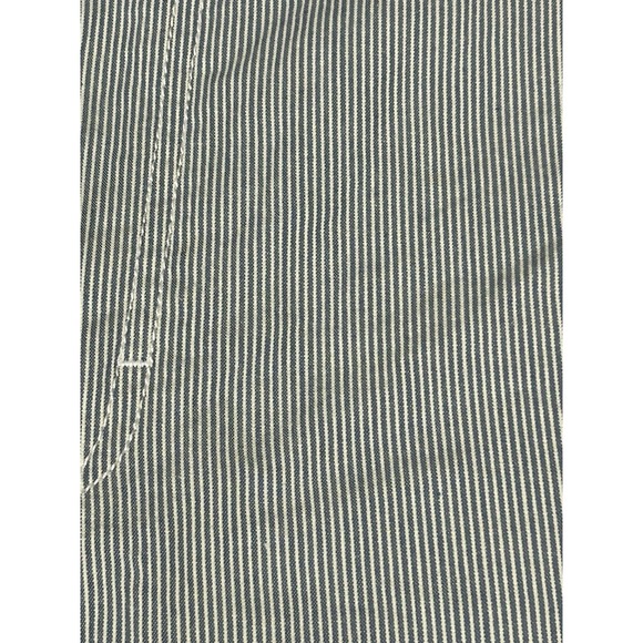 IZOD Seersucker Shorts 42 Blue White Striped Classic Fit Golf Casual Summer NWT - Picture 2 of 9